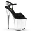 Pleaser - FLAMINGO809 Sandale à bride à la cheville, Pole dance chaussures - Chaussures de pole dance - Noir Product image